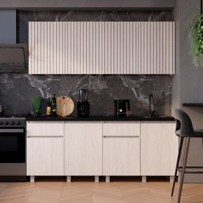 Кухня Тренд 1.0 м (Ясень белый) в Кургане - kurgan.ok-mebel.com | фото 4