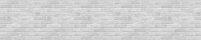 Кухонный фартук 610х3000х1,5 (композит) КМ Кирпич серый в Кургане - kurgan.ok-mebel.com | фото