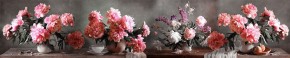 Кухонный фартук Цветы 316 МДФ матовый (3000) Flowers в Кургане - kurgan.ok-mebel.com | фото