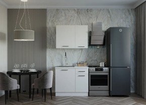 Кухонный гарнитур Белый Глянец 1000 (Стол. 26мм) в Кургане - kurgan.ok-mebel.com | фото