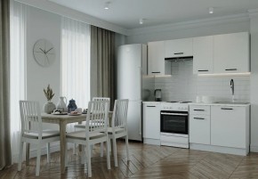 Кухонный гарнитур Белый Глянец 2000 (Стол. 26мм) в Кургане - kurgan.ok-mebel.com | фото