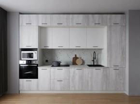 Кухонный гарнитур Бланка 3400 (Стол. 38мм) в Кургане - kurgan.ok-mebel.com | фото
