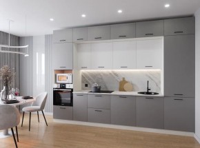 Кухонный гарнитур Элеганция  3400 (Стол. 38мм) в Кургане - kurgan.ok-mebel.com | фото