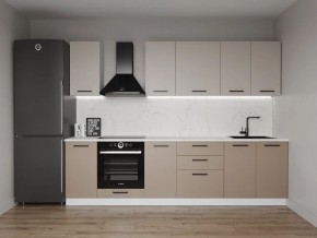 Кухонный гарнитур Каппучино 2800 (Стол. 26мм) в Кургане - kurgan.ok-mebel.com | фото