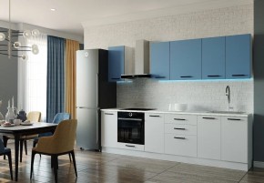 Кухонный гарнитур Капри 2800 (Стол. 38мм) в Кургане - kurgan.ok-mebel.com | фото