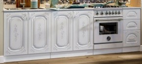 ЛИЗА-2 Кухонный гарнитур 1,6 Белый глянец холодный в Кургане - kurgan.ok-mebel.com | фото 3