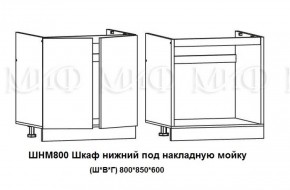 ЛИЗА-2 Кухонный гарнитур 1,6 Белый глянец холодный в Кургане - kurgan.ok-mebel.com | фото 6