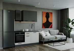 Кухонный гарнитур Лофт 1600 (Стол. 38мм) в Кургане - kurgan.ok-mebel.com | фото