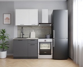 Кухонный гарнитур Меренга  1000 (Стол. 38мм) в Кургане - kurgan.ok-mebel.com | фото