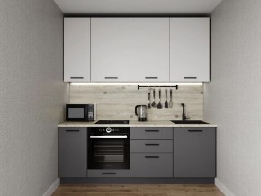 Кухонный гарнитур Меренга 2200 h950 (Стол. 26мм) в Кургане - kurgan.ok-mebel.com | фото