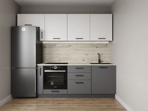Кухонный гарнитур Меренга 2550 (Стол. 26мм) в Кургане - kurgan.ok-mebel.com | фото