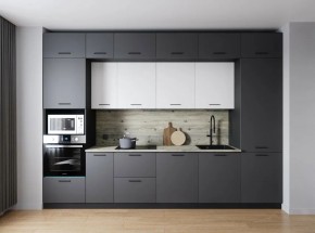 Кухонный гарнитур Меренга 3400 (Стол. 26мм) в Кургане - kurgan.ok-mebel.com | фото