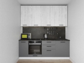 Кухонный гарнитур Санторини 2200 h 950 (Стол. 26мм) в Кургане - kurgan.ok-mebel.com | фото