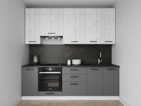 Кухонный гарнитур Санторини 2400 h950 (Стол. 38мм) в Кургане - kurgan.ok-mebel.com | фото
