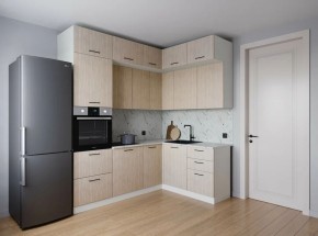 Кухонный гарнитур Шимо 2200*1700 (Стол. 38мм) в Кургане - kurgan.ok-mebel.com | фото
