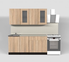 Кухня Симона Демо 1700 (Венга/Дуб Сонома) в Кургане - kurgan.ok-mebel.com | фото 7
