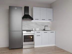 Кухонный гарнитур Смоки 1200 (Стол. 38мм) в Кургане - kurgan.ok-mebel.com | фото