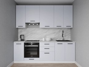 Кухонный гарнитур Смоки 3000 h950 (Стол. 38 мм) в Кургане - kurgan.ok-mebel.com | фото