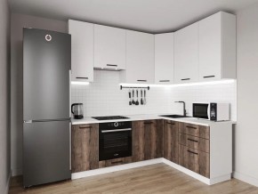 Кухонный гарнитур Старое Дерево 2200*1600 h950 (Стол. 26мм) в Кургане - kurgan.ok-mebel.com | фото