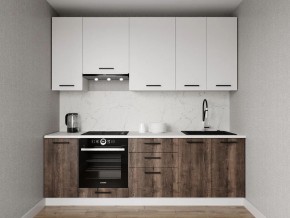 Кухонный гарнитур Старое Дерево 2400 h950 (Стол. 26мм) в Кургане - kurgan.ok-mebel.com | фото