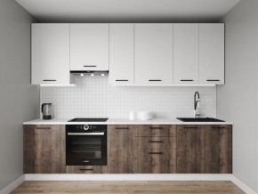 Кухонный гарнитур Старое Дерево 3000 h950 (Стол. 26мм) в Кургане - kurgan.ok-mebel.com | фото