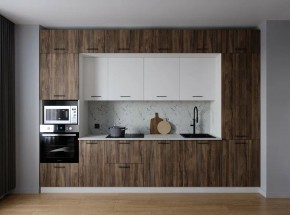 Кухонный гарнитур Старое Дерево 3400 (Стол. 38мм) в Кургане - kurgan.ok-mebel.com | фото