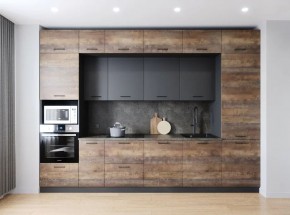 Кухонный гарнитур Трансильвания 3400 (Стол. 26мм) в Кургане - kurgan.ok-mebel.com | фото