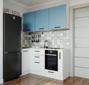 Кухонный гарнитур угловой Капри 1000*1800 (Стол. 38мм) в Кургане - kurgan.ok-mebel.com | фото