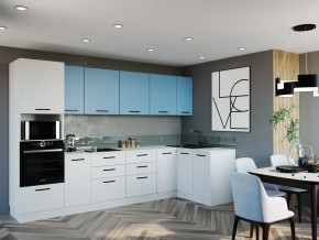 Кухонный гарнитур угловой Капри 3200х1400 (Стол. 26мм) в Кургане - kurgan.ok-mebel.com | фото