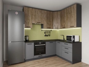 Кухонный гарнитур Умбра 2200*1600 h950 (Стол. 26мм) в Кургане - kurgan.ok-mebel.com | фото