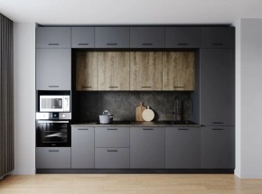 Кухонный гарнитур Умбра 3400 (Стол. 26мм) в Кургане - kurgan.ok-mebel.com | фото