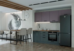 Кухонный гарнитур Виола 2550 (Стол. 38мм) в Кургане - kurgan.ok-mebel.com | фото