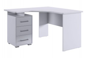 ЛАЙТ 2 Стол компьютерный угловой (1200) Белый/Белый в Кургане - kurgan.ok-mebel.com | фото