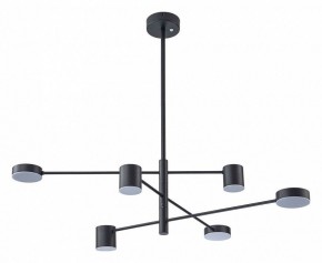 Люстра на штанге Arte Lamp Stanley A2476PL-40BK в Кургане - kurgan.ok-mebel.com | фото