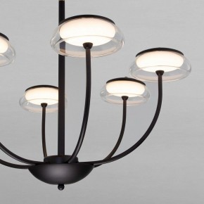 Люстра на штанге Eurosvet Fungo 50388 LED черный в Кургане - kurgan.ok-mebel.com | фото 5