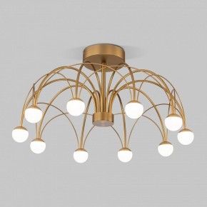 Люстра на штанге Eurosvet Ragno 90031/10 LED золото в Кургане - kurgan.ok-mebel.com | фото 3