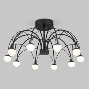 Люстра на штанге Eurosvet Ragno 90035/10 LED черный в Кургане - kurgan.ok-mebel.com | фото 2