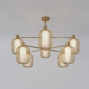 Люстра на штанге Eurosvet Voile 30192/8 золото в Кургане - kurgan.ok-mebel.com | фото 2