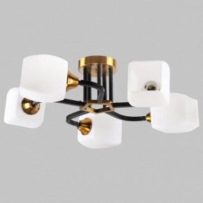 Люстра на штанге Imex MD.52009 MD.52009-5-S-BK+GAB в Кургане - kurgan.ok-mebel.com | фото