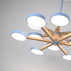 Люстра на штанге Imperiumloft TURNA Blue TURNA-DBL01 в Кургане - kurgan.ok-mebel.com | фото 6