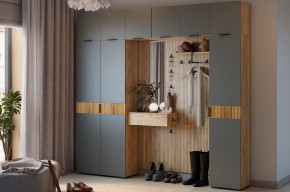 МЕБЕЛЬСОН К12 Прихожая (графит) в Кургане - kurgan.ok-mebel.com | фото