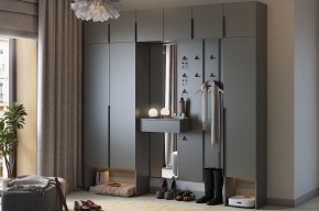 МЕБЕЛЬСОН К32 Прихожая (графит) в Кургане - kurgan.ok-mebel.com | фото