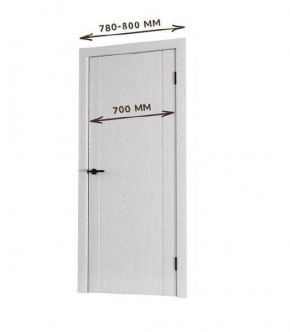 Межкомнатная дверь Bolivar Роялвуд белый (комплект) 700 в Кургане - kurgan.ok-mebel.com | фото