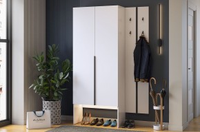 МЕРСИ Прихожая (модульная) белое дерево в Кургане - kurgan.ok-mebel.com | фото