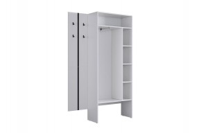 МЕРСИ Прихожая (модульная) белое дерево в Кургане - kurgan.ok-mebel.com | фото 7