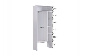 МЕРСИ Прихожая (модульная) графит в Кургане - kurgan.ok-mebel.com | фото 5