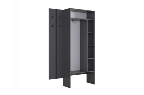 МЕРСИ Прихожая (модульная) графит в Кургане - kurgan.ok-mebel.com | фото 7