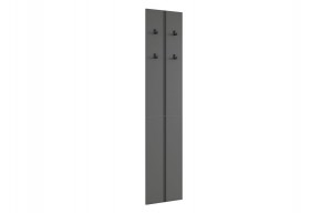 МЕРСИ Вешалка 2 (графит) в Кургане - kurgan.ok-mebel.com | фото