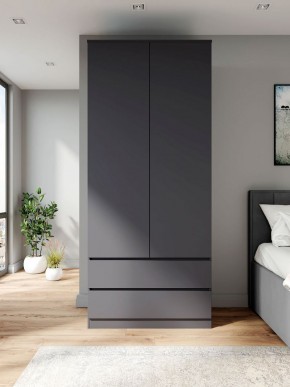 МОРИ МШ 900.2 Шкаф (графит) в Кургане - kurgan.ok-mebel.com | фото 3