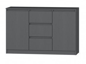 МС "Хилтон" Комод №4 1200 (графит) в Кургане - kurgan.ok-mebel.com | фото 2